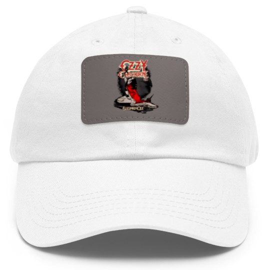 Discover best band ozzy ozbourne  Classic Dad Hat With Leather Patch