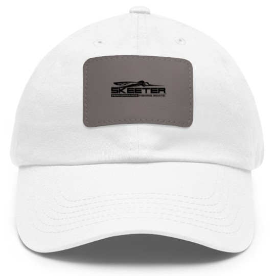 Discover Skeeter Boats Microfiber Performance Dad Hat With Leather Patch