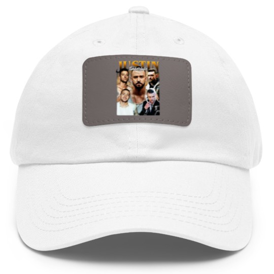 Discover Justin Timberlake Dad Hat With Leather Patch