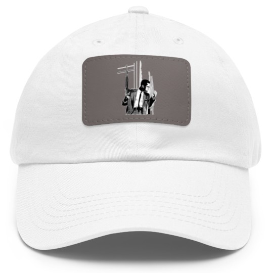 Discover Malcolm Shabbaz X Dad Hat With Leather Patch