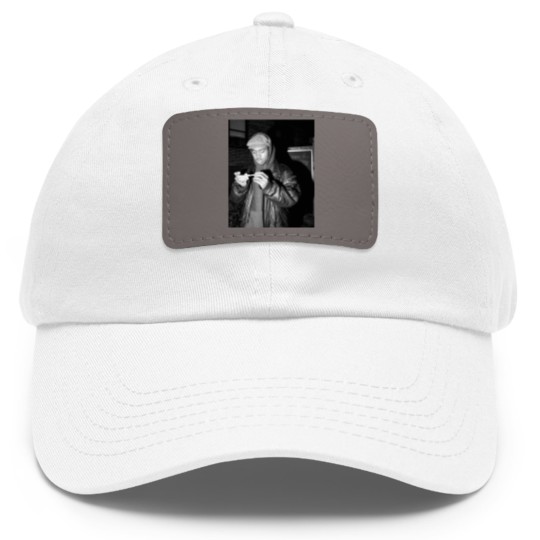 Discover Nas Dad Hat With Leather Patch Hip Hop Vintage Dad Hat With Leather Patch