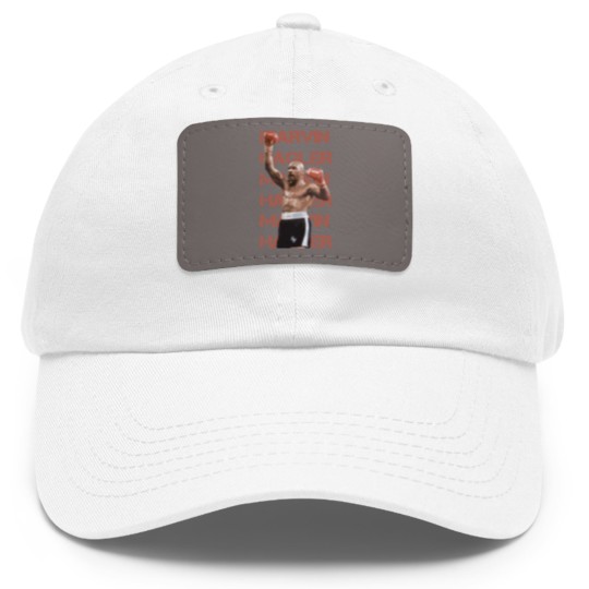 Discover marvin hagler - marvin hagler - Marvin Hagler - Dad Hat With Leather Patch