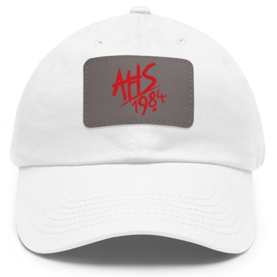 Discover AHS 1984 Logo Dad Hat With Leather Patch