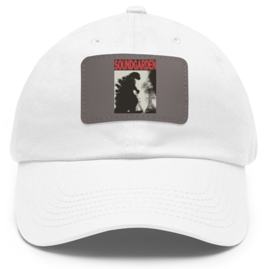 Discover Vintage Soundgarden Dad Hat With Leather Patch - Rock Music Dad Hat With Leather Patch - Chris Cornell