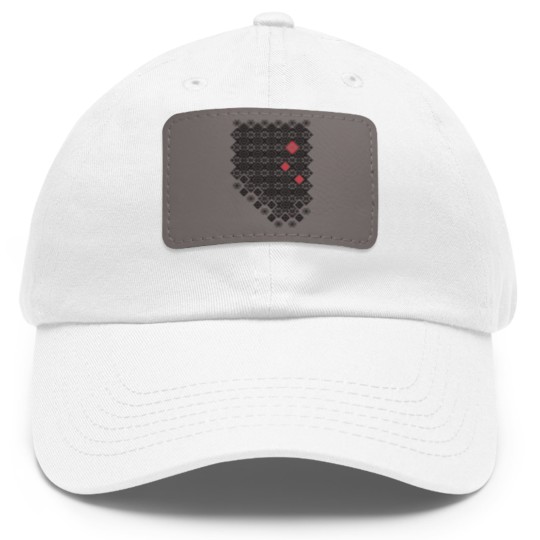 Discover Ukrainian Embroidery Dad Hat With Leather Patch