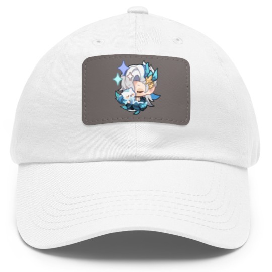 Discover Neuvillette Genshin Impact Canvas Print Dad Hat With Leather Patch