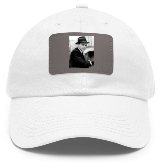 Discover Frank Sinatra Dad Hat With Leather Patch