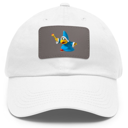 Discover Kamek Dad Hat With Leather Patch