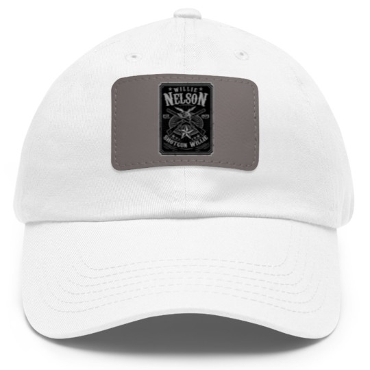 Discover Nelson Dad Hat With Leather Patch