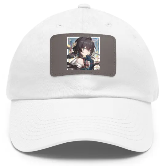 Discover Honkai Star Hail - Ruan Mei  Valentines Day Artwork 2024 Dad Hat With Leather Patch