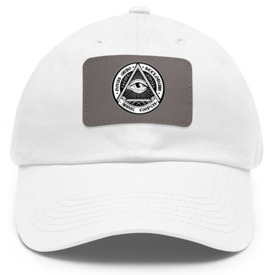 Discover Illuminati Dad Hat With Leather Patch
