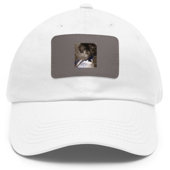 Discover Retro Signature Tina Turner Dad Hat With Leather Patch Short Sleeve Unisex Dad Hat With Leather Patch Dad Hat With Leather Patch For Men Women