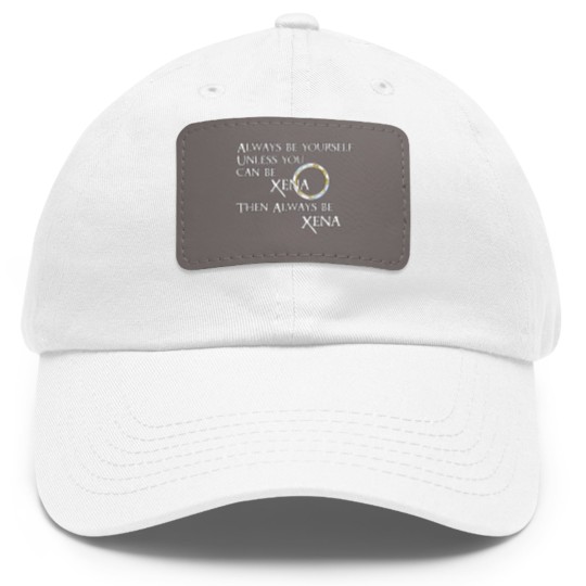 Discover Be Xena Fitted Be Xena Fitted Be Xena Fitted Dad Hat With Leather Patch