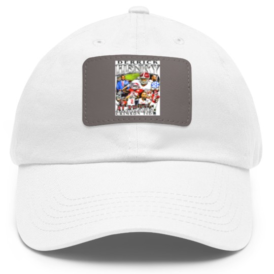 Discover Derrick Henry Unisex Softstyle Dad Hat With Leather Patch