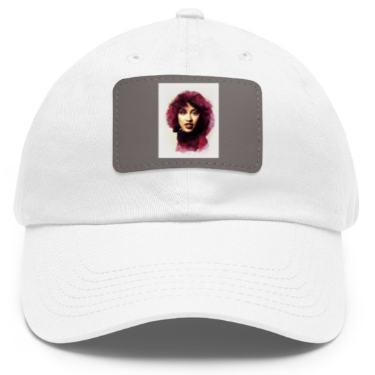 Discover Phyllis Hyman Music Star223 Sticker Active Dad Hat With Leather Patch