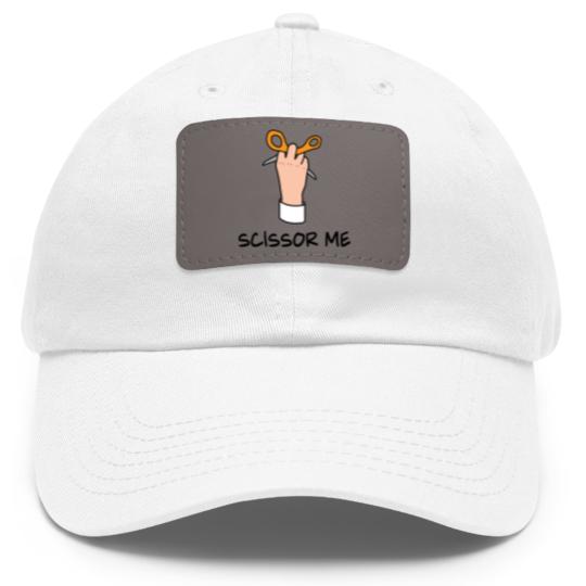 Discover The Office – Scissor Me Dad Hat With Leather Patch