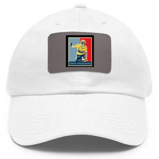 Discover jonas vingegaard Dad Hat With Leather Patch