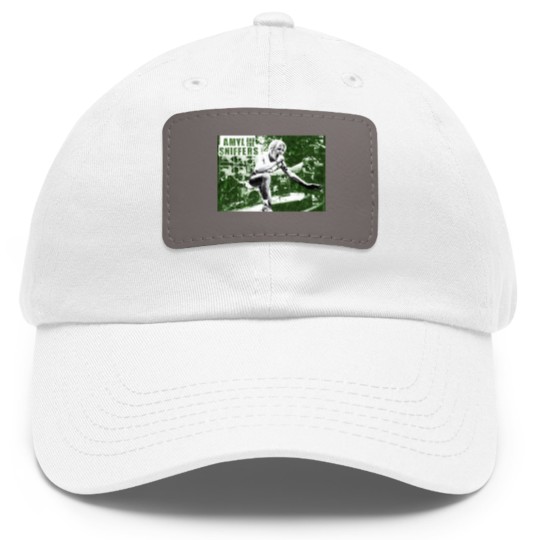 Discover Amyl and the sniffers Amyl and the sniffers Dad Hat With Leather Patch