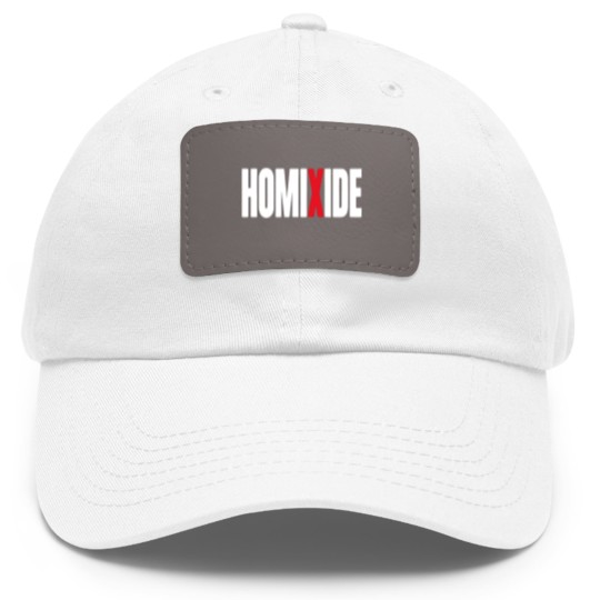 Discover Homixide Gang Dad Hat With Leather Patch, Beno! Meechie Merch