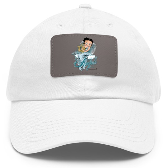 Discover Betty Boop I Believe in Angels Dad Hat With Leather Patch