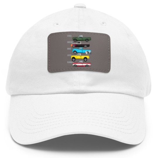 Discover 69-72 Classic Trucks - Chevy Trucks - Dad Hat With Leather Patch