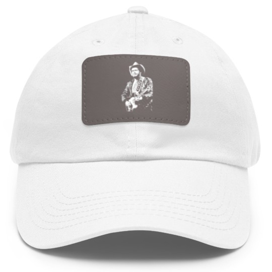 Discover Merle Haggard Merle Haggard  Music Dad Hat With Leather Patch