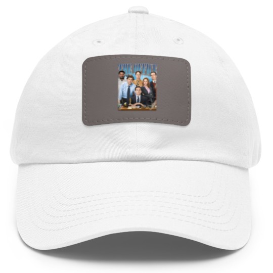 Discover Limited The Office TV Show Vintage Dad Hat With Leather Patch
