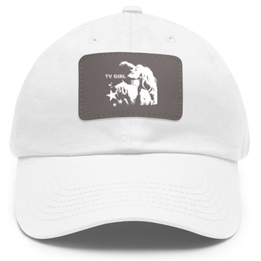 Discover TV Girl TV Girl French Exit Dad Hat With Leather Patch