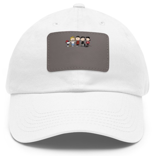 Discover Peanuts Squad - Peanuts Gang - Dad Hat With Leather Patch