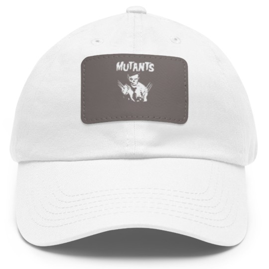 Discover Vintage Mutants  Dad Hat With Leather Patch Dad Hat With Leather Patch