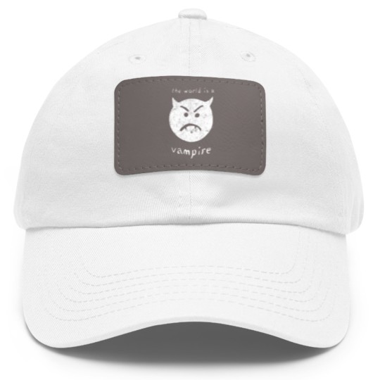 Discover the smashing pumpkins bullet with butterfly wings Dad Hat With Leather Patch