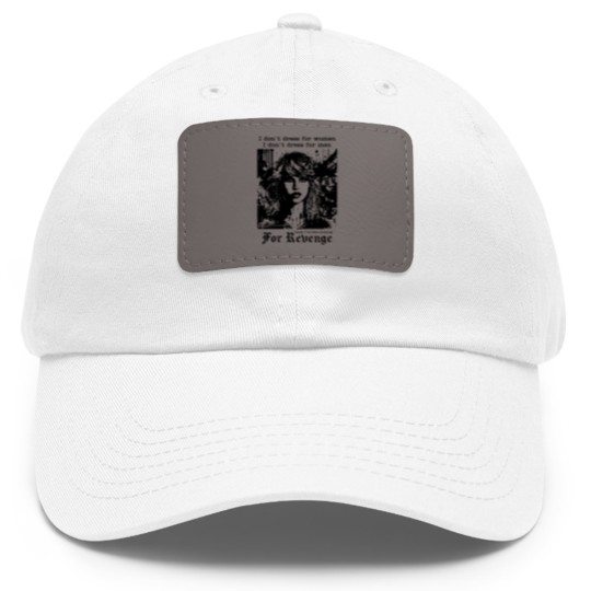 Discover Vigilante Shit Lyrics Swift Midnights Album - Swift - Dad Hat With Leather Patch
