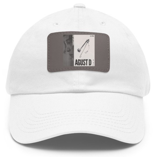 Discover Haegeum Dad Hat With Leather Patch, Haegeum AgustD Vintage Dad Hat With Leather Patch, Agust D Haegeum Dad Hat With Leather Patch