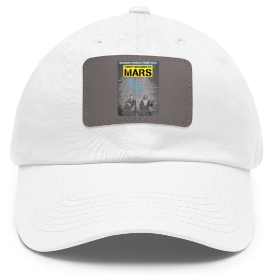 Discover THIRTY SECONDS TO MARS - SEASONS WORLD TOUR 2024 Dad Hat With Leather Patch