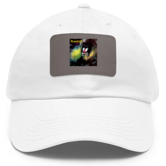 Discover Mandrill Dad Hat With Leather Patch