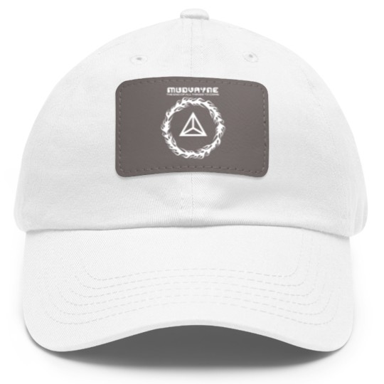 Discover Mudvayne Logo Dad Hat With Leather Patch