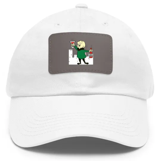 Discover Mr Magoo Dad Hat With Leather Patch