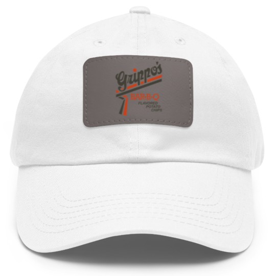 Discover Grippos Bar-B-Q Flavored Potato Chips Dad Hat With Leather Patch