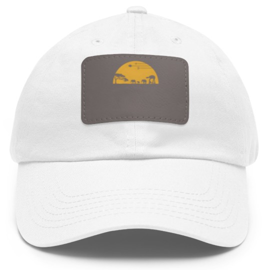 Discover at at Movie Dad Hat With Leather Patch