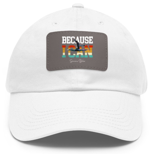 Discover Simone Biles Goat Dad Hat With Leather Patch
