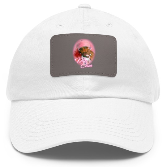 Discover CAMRON Dad Hat With Leather Patch vintage rap Dad Hat With Leather Patch