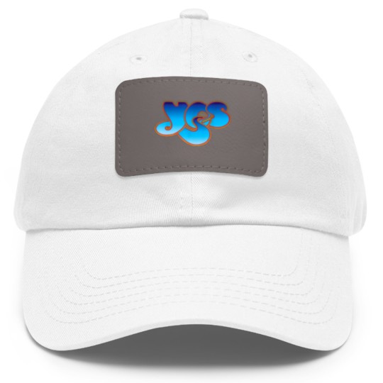 Discover Yes Classic Logo Dad Hat With Leather Patch