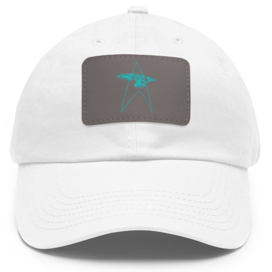 Discover NCC 1701 Dad Hat With Leather Patch