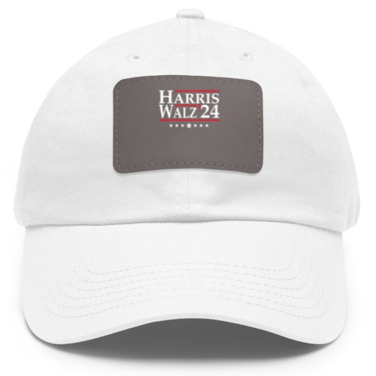Discover Harris Walz 2024 Dad Hat With Leather Patch | Vote Kamala Dad Hat With Leather Patch | Dad Hat With Leather Patch | Dad Hat With Leather Patch