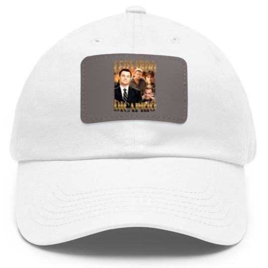 Discover Leonardo Dicaprio Bootleg Dad Hat With Leather Patch - Leonardo Dicaprio