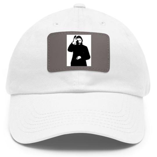 Discover Rasputin Dad Hat With Leather Patch