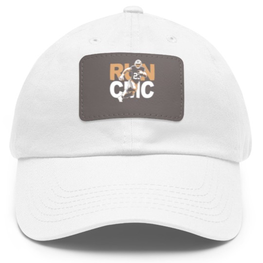 Discover San Francisco Christian McCaffrey "RUN CMC" Dad Hat With Leather Patch