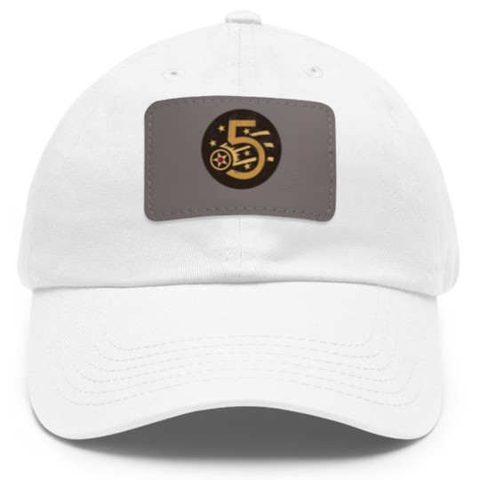 Discover WW2 5th Air For ce Patch distressed Dad Hat With Leather Patch
