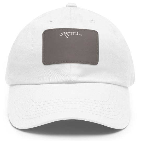 Discover egypt grateful Dad Hat With Leather Patch