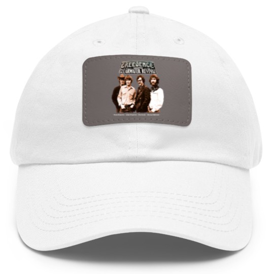 Discover Creedence Clearwater Revival - Lovers creedence Dad Hat With Leather Patch